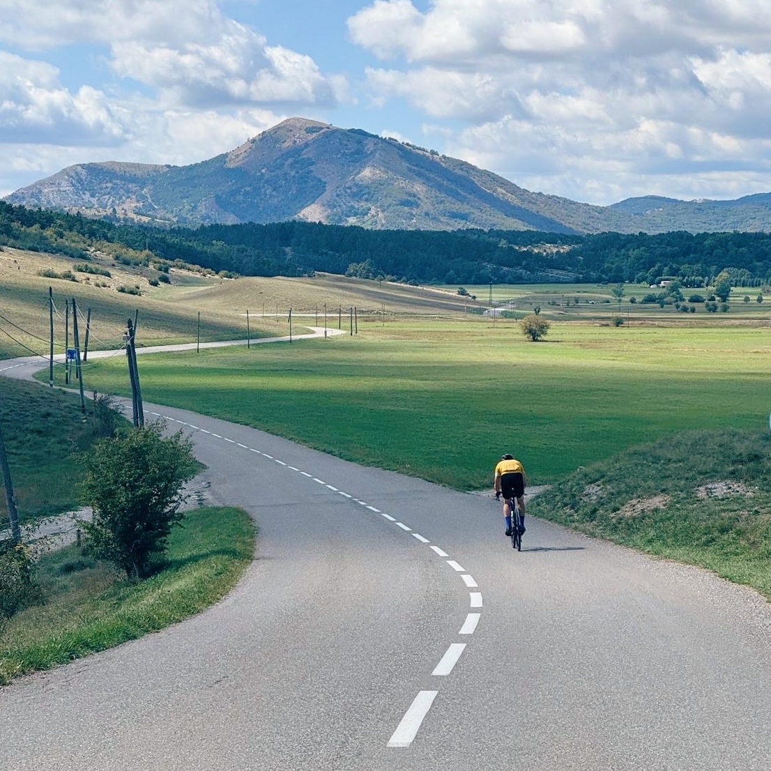 Me cycling in the hills behind Cannes